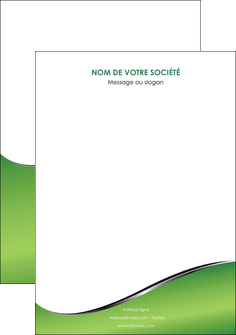 personnaliser maquette affiche vert fond vert colore MIF59281