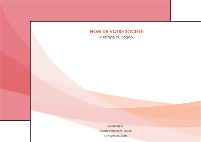 exemple affiche fond rose pastel sobre MLIG59319