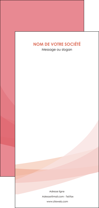 creation graphique en ligne flyers fond rose pastel sobre MLIG59351