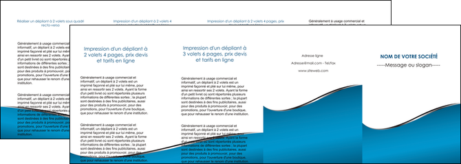 personnaliser modele de depliant 4 volets  8 pages  bleu bleu pastel fond bleu MFLUOO59401
