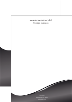 faire modele a imprimer affiche web design gris fond gris noir MIF59409