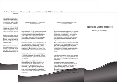 impression depliant 3 volets  6 pages  web design gris fond gris noir MFLUOO59431
