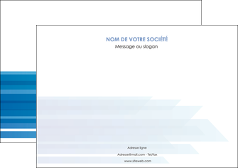 creer modele en ligne affiche bleu couleurs froides trait MIF59599