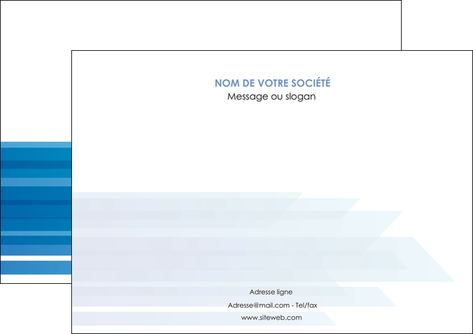 personnaliser maquette affiche bleu couleurs froides trait MFLUOO59603