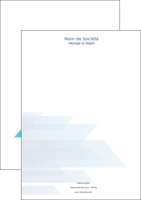 modele en ligne tete de lettre bleu couleurs froides trait MFLUOO59611