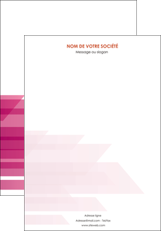 imprimerie affiche rose fond rose trait MLIG59645