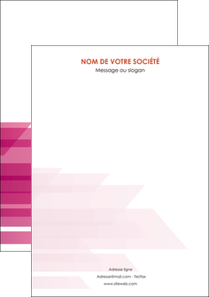 creation graphique en ligne affiche rose fond rose trait MLIG59681