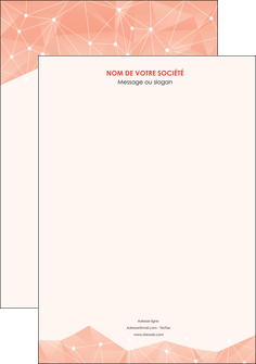 exemple affiche saumon fond saumon pastel tendre MFLUOO60463