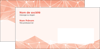 maquette en ligne a personnaliser enveloppe saumon fond saumon pastel tendre MFLUOO60497