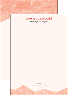 personnaliser maquette affiche saumon fond saumon pastel tendre MFLUOO60503