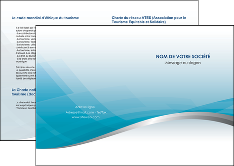 personnaliser maquette depliant 2 volets  4 pages  bleu bleu pastel fond au bleu pastel MFLUOO60517