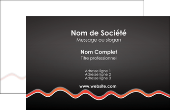 exemple carte de visite web design gris gris fonce mat MIF60883