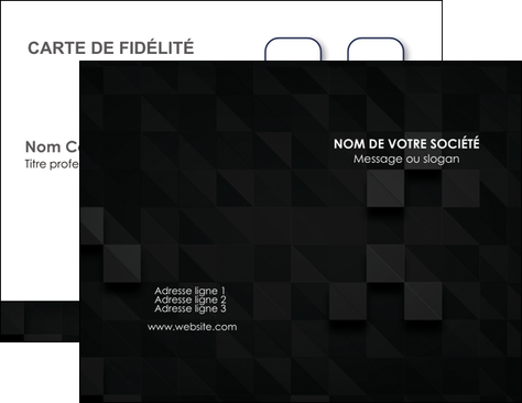 creer modele en ligne carte de visite gris fond gris fonce MFLUOO61413