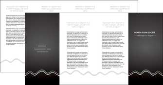 creer modele en ligne depliant 4 volets  8 pages  gris fond gris courbes MLIGBE61503