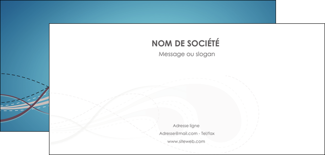 personnaliser modele de flyers bleu fond bleu couleurs froides MIDBE61699