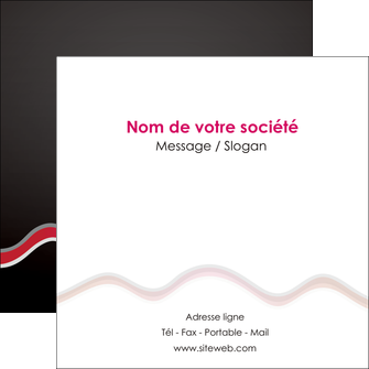 Impression flyers dépliants 3 volets  devis d'imprimeur publicitaire professionnel Flyers Carré 12 x 12 cm