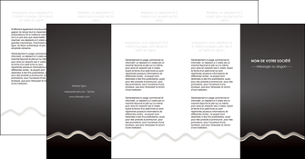 creation graphique en ligne depliant 4 volets  8 pages  gris fond gris arriere plan MIFBE61879