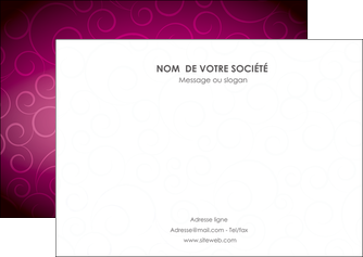 imprimer flyers fushia rose courbes MLGI61911