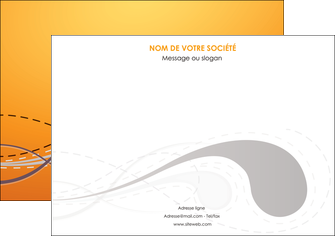 faire affiche orange abstrait abstraction MFLUOO62069