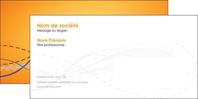 realiser enveloppe orange abstrait abstraction MFLUOO62087