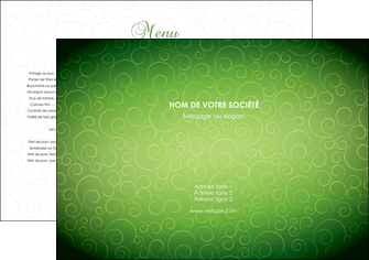 creation graphique en ligne set de table vert vignette fonce MIF62159