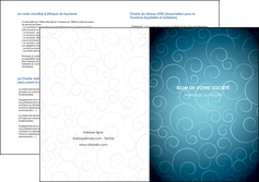 maquette en ligne a personnaliser depliant 2 volets  4 pages  abstrait arabique design MFLUOO62303