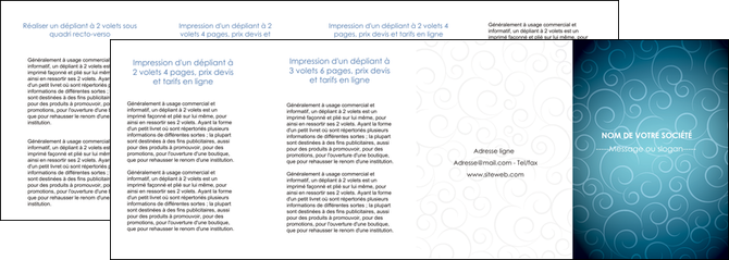 cree depliant 4 volets  8 pages  abstrait arabique design MIDBE62311