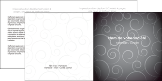 creer modele en ligne depliant 2 volets  4 pages  abstrait arabique design MFLUOO62345