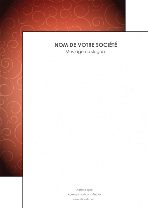 realiser flyers rouge couleur couleurs MFLUOO62379