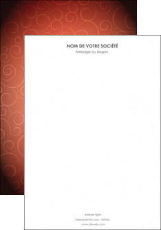personnaliser modele de affiche rouge couleur couleurs MFLUOO62381