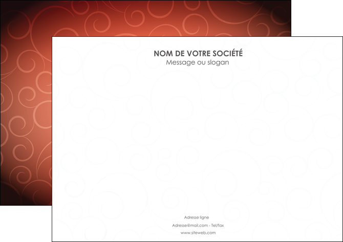 realiser affiche rouge couleur couleurs MFLUOO62397