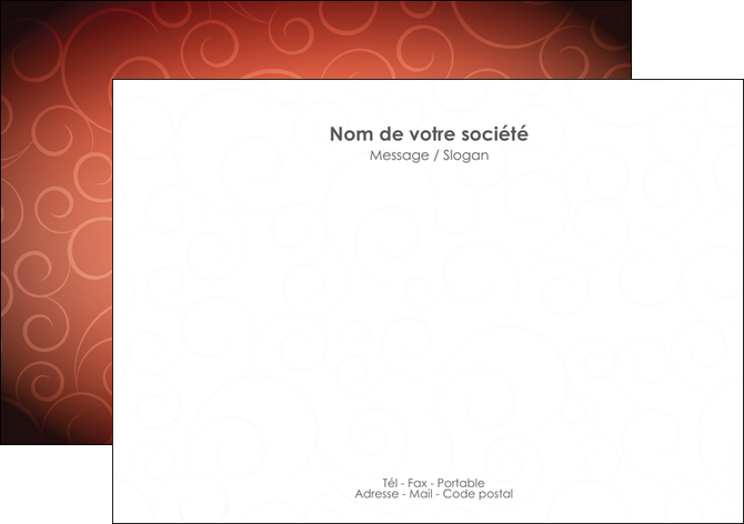 imprimer flyers rouge couleur couleurs MFLUOO62399