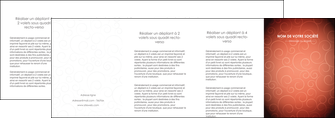 creation graphique en ligne depliant 4 volets  8 pages  rouge couleur couleurs MFLUOO62425