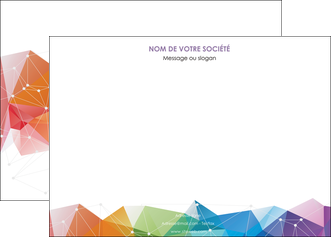 imprimerie affiche graphisme arc en ciel bleu abstrait MFLUOO62453