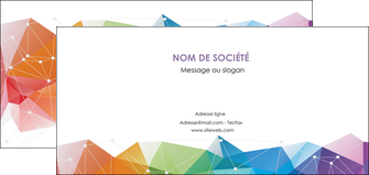 modele flyers graphisme arc en ciel bleu abstrait MFLUOO62469