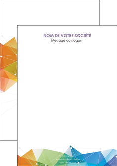 modele en ligne flyers graphisme arc en ciel bleu abstrait MFLUOO62479