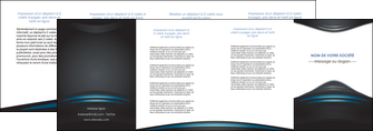 creation graphique en ligne depliant 4 volets  8 pages  gris bleu couleurs froides MLIGBE62809