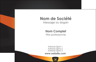 modele carte de visite web design noir simple professionnel MLIG63567