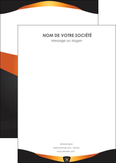 cree flyers web design noir simple professionnel MLIG63571