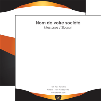 faire flyers web design noir simple professionnel MLIG63599