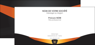 creation graphique en ligne carte de correspondance web design noir simple professionnel MLIG63605