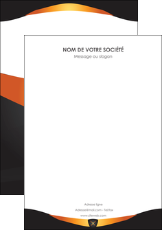 personnaliser maquette affiche web design noir simple professionnel MLIG63609