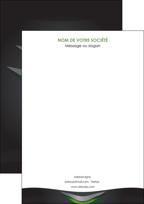 personnaliser modele de flyers gris fond metallise MIDBE63725