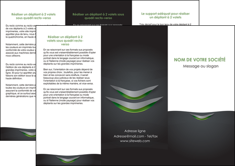 modele depliant 3 volets  6 pages  gris fond metallise MFLUOO63749