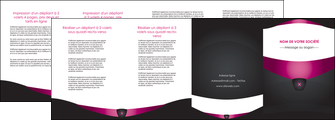 imprimer depliant 4 volets  8 pages  gris gris fonce mat MIF63871