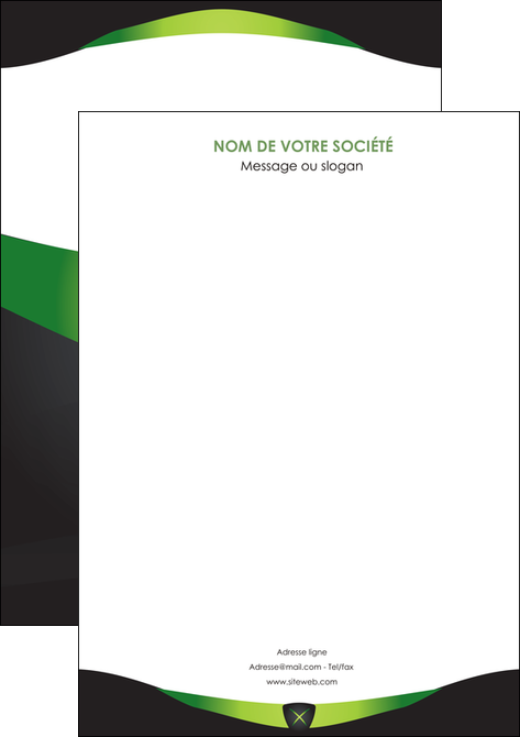 exemple affiche gris vert fond MFLUOO64009