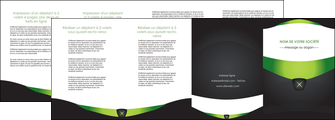 personnaliser modele de depliant 4 volets  8 pages  gris vert fond MFLUOO64045