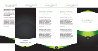 imprimer depliant 4 volets  8 pages  gris vert fond MFLUOO64049