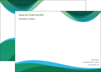 exemple affiche vert bleu couleurs froides MLGI64183