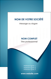 personnaliser modele de carte de visite bleu fond  bleu couleurs froides MFLUOO64247
